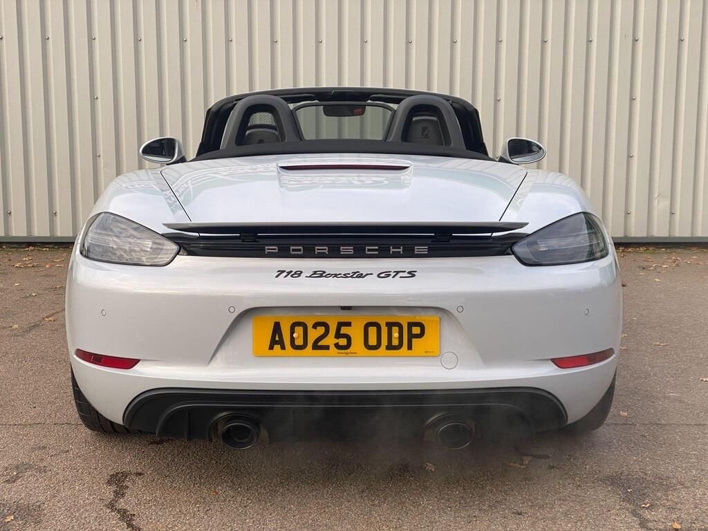 USED 2025 25 PORSCHE 718 BOXSTER 4.0 GTS Convertible 2dr Petrol PDK Euro 6 (s/s) (400 ps) 2 FREE PORSCHE SERVICES+BOSE