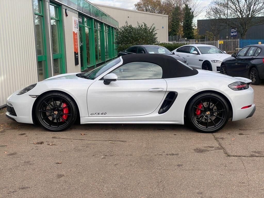 USED 2025 25 PORSCHE 718 BOXSTER 4.0 GTS Convertible 2dr Petrol PDK Euro 6 (s/s) (400 ps) 2 FREE PORSCHE SERVICES+BOSE