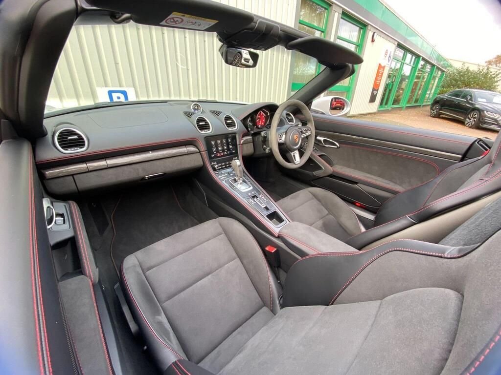 USED 2025 25 PORSCHE 718 BOXSTER 4.0 GTS Convertible 2dr Petrol PDK Euro 6 (s/s) (400 ps) 2 FREE PORSCHE SERVICES+BOSE