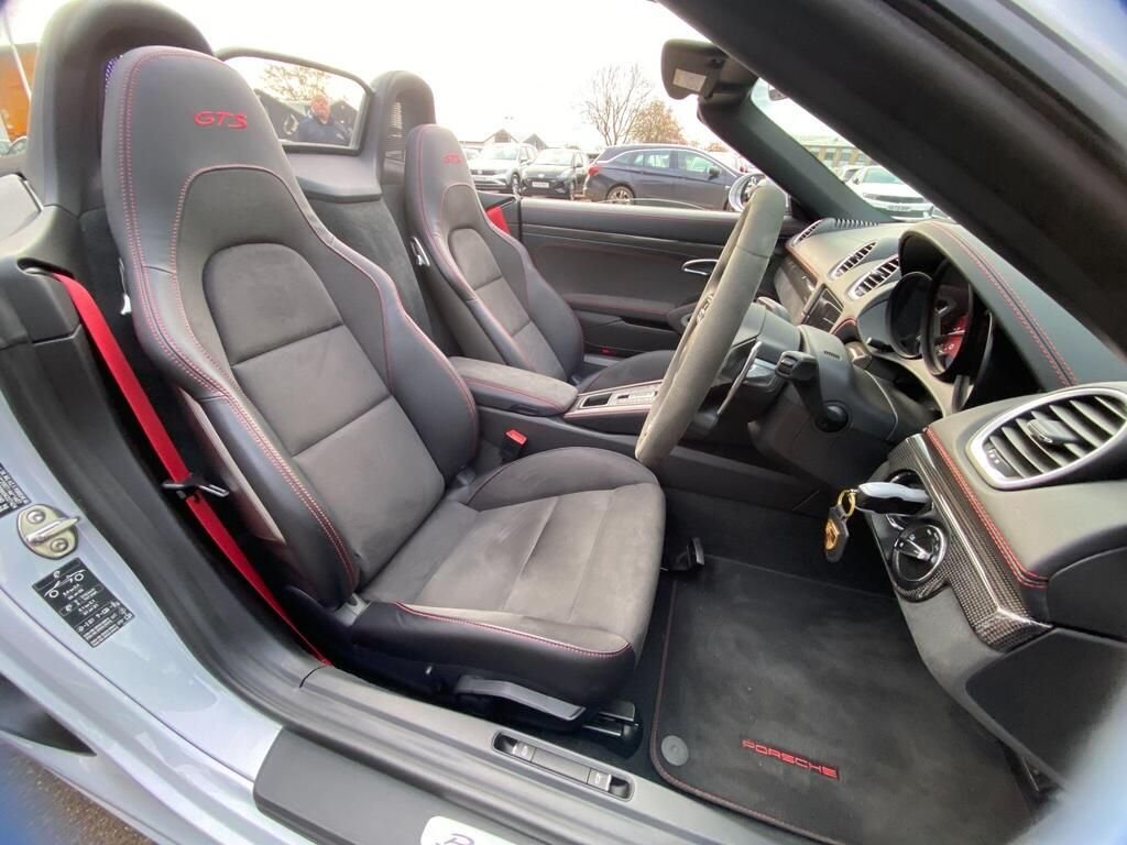 USED 2025 25 PORSCHE 718 BOXSTER 4.0 GTS Convertible 2dr Petrol PDK Euro 6 (s/s) (400 ps) 2 FREE PORSCHE SERVICES+BOSE