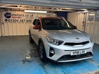 USED 2018 18 KIA STONIC 1.0 T-GDi First Edition SUV 5dr Petrol Manual Euro 6 (s/s) (118 bhp)+2 KEYS+1 FORMER KEEPER+CLIMATE+FSH 7 STAMPS+PRIVACY+PARK CONTROL+HALF LEATHER SEATS+17