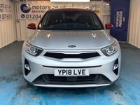 USED 2018 18 KIA STONIC 1.0 T-GDi First Edition SUV 5dr Petrol Manual Euro 6 (s/s) (118 bhp)+2 KEYS+1 FORMER KEEPER+CLIMATE+FSH 7 STAMPS+PRIVACY+PARK CONTROL+HALF LEATHER SEATS+17