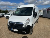 USED 2019 19 VAUXHALL MOVANO 2.3 CDTi 3500 Panel Van 5dr Diesel Manual FWD L2 H2 Euro 6 (130 ps) 65000 MILES ONE OWNER AIR/CON CRUISE