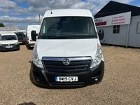 USED 2019 19 VAUXHALL MOVANO 2.3 CDTi 3500 Panel Van 5dr Diesel Manual FWD L2 H2 Euro 6 (130 ps) 65000 MILES ONE OWNER AIR/CON CRUISE