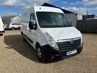 USED 2019 19 VAUXHALL MOVANO 2.3 CDTi 3500 Panel Van 5dr Diesel Manual FWD L2 H2 Euro 6 (130 ps) 65000 MILES ONE OWNER AIR/CON CRUISE