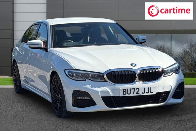 View our BMW 3 Series 2.0 318i M Sport Saloon 4dr Petrol Auto Euro 6 (s/s) (156 ps) Parking Assistant, M Sport Package, Connected Package Pro, Heated Front Seats, 19in Alloys