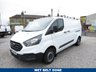 USED 2019 19 FORD TRANSIT CUSTOM 300 2.0 EcoBlue 105 ps L2 H1 Euro 6 MWB Panel Van with 3 bar Rhino Roof Rack and Ladder Roller, ARMAPLATE LOCK GUARDS, REAR PARKING SENSORS, - ONE COMPANY OWNER AND ONLY 24,000 MILES