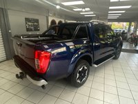 USED 2019 69 NISSAN NAVARA 2.3 dCi Tekna Pickup Double Cab 4dr Diesel Auto 4WD Euro 6 (190 ps) PARIS BLUE METALLIC / BLACK LEATHER TRIM / HEATED FRONT SEATS / DUAL ZONE CLIMATE / ELECTRIC WINDOWS / CRUISE CONTROL / SPEED LIMITER / AUTO LIGHTS / SATNAV / 360 CAMERAS / FRONT SENSORS / DAB / BLUETOOTH / APPLE CARPLAY / BONNET PROTECTOR / SIDESTEPS / ROLLER SHUTTER TONNEAU / LOAD LINER / TOWBAR / 18" ALLOY WHEELS / PRIVACY GLASS / SERVICE HISTORY