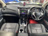 USED 2019 69 NISSAN NAVARA 2.3 dCi Tekna Pickup Double Cab 4dr Diesel Auto 4WD Euro 6 (190 ps) PARIS BLUE METALLIC / BLACK LEATHER TRIM / HEATED FRONT SEATS / DUAL ZONE CLIMATE / ELECTRIC WINDOWS / CRUISE CONTROL / SPEED LIMITER / AUTO LIGHTS / SATNAV / 360 CAMERAS / FRONT SENSORS / DAB / BLUETOOTH / APPLE CARPLAY / BONNET PROTECTOR / SIDESTEPS / ROLLER SHUTTER TONNEAU / LOAD LINER / TOWBAR / 18" ALLOY WHEELS / PRIVACY GLASS / SERVICE HISTORY