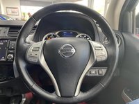 USED 2019 69 NISSAN NAVARA 2.3 dCi Tekna Pickup Double Cab 4dr Diesel Auto 4WD Euro 6 (190 ps) PARIS BLUE METALLIC / BLACK LEATHER TRIM / HEATED FRONT SEATS / DUAL ZONE CLIMATE / ELECTRIC WINDOWS / CRUISE CONTROL / SPEED LIMITER / AUTO LIGHTS / SATNAV / 360 CAMERAS / FRONT SENSORS / DAB / BLUETOOTH / APPLE CARPLAY / BONNET PROTECTOR / SIDESTEPS / ROLLER SHUTTER TONNEAU / LOAD LINER / TOWBAR / 18" ALLOY WHEELS / PRIVACY GLASS / SERVICE HISTORY