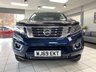 USED 2019 69 NISSAN NAVARA 2.3 dCi Tekna Pickup Double Cab 4dr Diesel Auto 4WD Euro 6 (190 ps) PARIS BLUE METALLIC / BLACK LEATHER TRIM / HEATED FRONT SEATS / DUAL ZONE CLIMATE / ELECTRIC WINDOWS / CRUISE CONTROL / SPEED LIMITER / AUTO LIGHTS / SATNAV / 360 CAMERAS / FRONT SENSORS / DAB / BLUETOOTH / APPLE CARPLAY / BONNET PROTECTOR / SIDESTEPS / ROLLER SHUTTER TONNEAU / LOAD LINER / TOWBAR / 18" ALLOY WHEELS / PRIVACY GLASS / SERVICE HISTORY