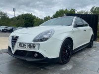 USED 2015 15 ALFA ROMEO GIULIETTA 1750 TBi Quadrifoglio Verde Hatchback 5dr Petrol TCT Euro 6 (s/s) (240 bhp) FRONT AND REAR SENSORS USB AUX