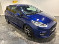 USED 2018 67 FORD FIESTA 1.0T EcoBoost ST-Line Hatchback 3dr Petrol Manual Euro 6 (s/s) (100 ps) Sat Nav-DAB Radio-Air Con