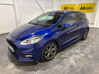 USED 2018 67 FORD FIESTA 1.0T EcoBoost ST-Line Hatchback 3dr Petrol Manual Euro 6 (s/s) (100 ps) Sat Nav-DAB Radio-Air Con