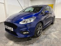 USED 2018 67 FORD FIESTA 1.0T EcoBoost ST-Line Hatchback 3dr Petrol Manual Euro 6 (s/s) (100 ps) Sat Nav-DAB Radio-Air Con
