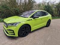 USED 2023 V SKODA ENYAQ iV 82kWh vRS Coupe 5dr Electric Auto 4WD (DC135kW) (299 ps) 8.9% APR FINANCE RATES