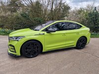 USED 2023 V SKODA ENYAQ iV 82kWh vRS Coupe 5dr Electric Auto 4WD (DC135kW) (299 ps) 8.9% APR FINANCE RATES