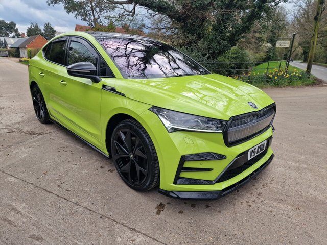 2023 V Skoda Enyaq iV 82kWh vRS Coupe 5dr Electric Auto 4WD (DC135kW) (299 ps)