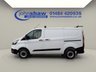 USED 2019 19 FORD TRANSIT CUSTOM 300 2.0 EcoBlue 105 ps L1 H1 Euro 6 Van with 3 bar Rhino Roof Rack and Ladder Roller, ARMAPLATE LOCK GUARDS, REAR PARKING SENSORS, - ONE COMPANY OWNER AND ONLY 42,000 MILES