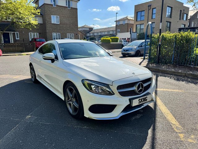 2018 18 MERCEDES-BENZ C-CLASS 2.0 C200 AMG Line Coupe 2dr Petrol G-Tronic+ Euro 6 (s/s) (184 ps) Heated Seats, Reverse Camera