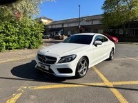 USED 2018 18 MERCEDES-BENZ C-CLASS 2.0 C200 AMG Line Coupe 2dr Petrol G-Tronic+ Euro 6 (s/s) (184 ps) Heated Seats, Reverse Camera
