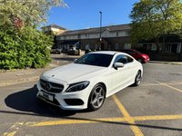 USED 2018 18 MERCEDES-BENZ C-CLASS 2.0 C200 AMG Line Coupe 2dr Petrol G-Tronic+ Euro 6 (s/s) (184 ps) Heated Seats, Reverse Camera