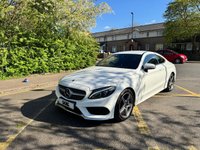 USED 2018 18 MERCEDES-BENZ C-CLASS 2.0 C200 AMG Line Coupe 2dr Petrol G-Tronic+ Euro 6 (s/s) (184 ps) Heated Seats, Reverse Camera