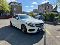 USED 2018 18 MERCEDES-BENZ C-CLASS 2.0 C200 AMG Line Coupe 2dr Petrol G-Tronic+ Euro 6 (s/s) (184 ps) Heated Seats, Reverse Camera