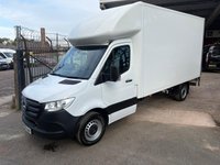 USED 2020 20 MERCEDES-BENZ SPRINTER 316 2.1 CDI LWB LUTON + TAIL LIFT - ONLY 26000 MILES + SERVICE HISTORY ONE OWNER + ONLY 26000 MILES