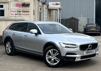 USED 2018 18 VOLVO V90 Cross Country 2.0 D4 Pro Estate 5dr Diesel Auto AWD Euro 6 (s/s) (190 ps) - F/S/H - APPLE CAR PLAY - SAT NAV - HEATED LEATHER & STEERING - P/SENSORS - ADAPTIVE CRUISE - PILOT ASSIST