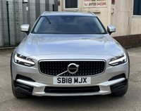 USED 2018 18 VOLVO V90 Cross Country 2.0 D4 Pro Estate 5dr Diesel Auto AWD Euro 6 (s/s) (190 ps) - F/S/H - APPLE CAR PLAY - SAT NAV - HEATED LEATHER & STEERING - P/SENSORS - ADAPTIVE CRUISE - PILOT ASSIST