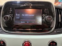 USED 2017 17 FIAT 500 1.2 Lounge Hatchback 3dr Petrol Manual Euro 6 (s/s) (69 bhp) Glass Roof-DAB Radio-Air Con