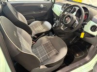 USED 2017 17 FIAT 500 1.2 Lounge Hatchback 3dr Petrol Manual Euro 6 (s/s) (69 bhp) Glass Roof-DAB Radio-Air Con
