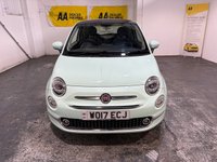 USED 2017 17 FIAT 500 1.2 Lounge Hatchback 3dr Petrol Manual Euro 6 (s/s) (69 bhp) Glass Roof-DAB Radio-Air Con