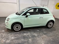 USED 2017 17 FIAT 500 1.2 Lounge Hatchback 3dr Petrol Manual Euro 6 (s/s) (69 bhp) Glass Roof-DAB Radio-Air Con