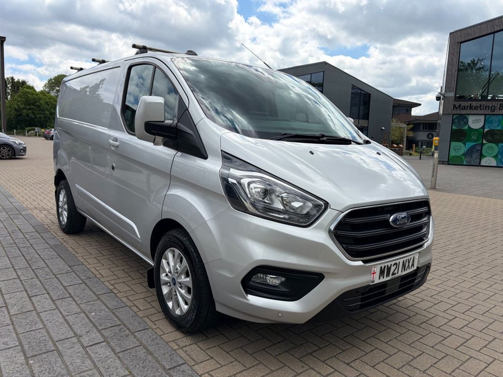 USED 2021 21 FORD TRANSIT CUSTOM 280 LIMITED 2.0EcoBlue EU6 S/S L1 H1 130ps *AIRCON*SENSORS*ALLOYS*E/PACK*WET BELT CHANGED* LIMITED-L1H1-EU6-A/C-PDC