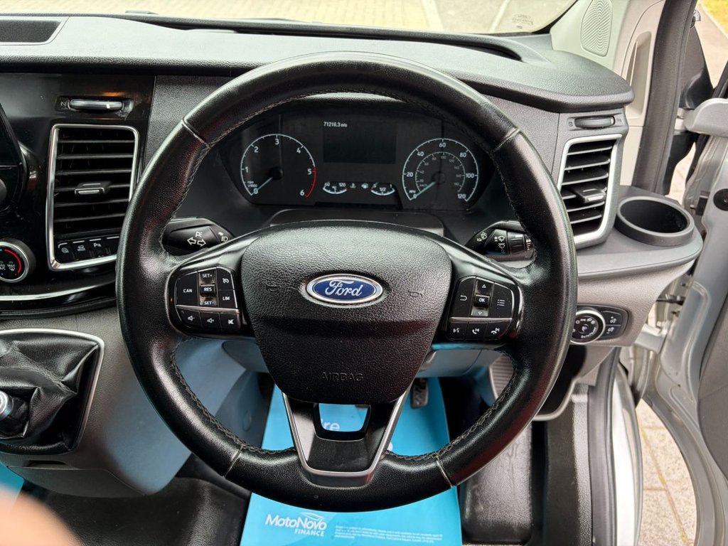 USED 2021 21 FORD TRANSIT CUSTOM 280 LIMITED 2.0EcoBlue EU6 S/S L1 H1 130ps *AIRCON*SENSORS*ALLOYS*E/PACK*WET BELT CHANGED* LIMITED-L1H1-EU6-A/C-PDC