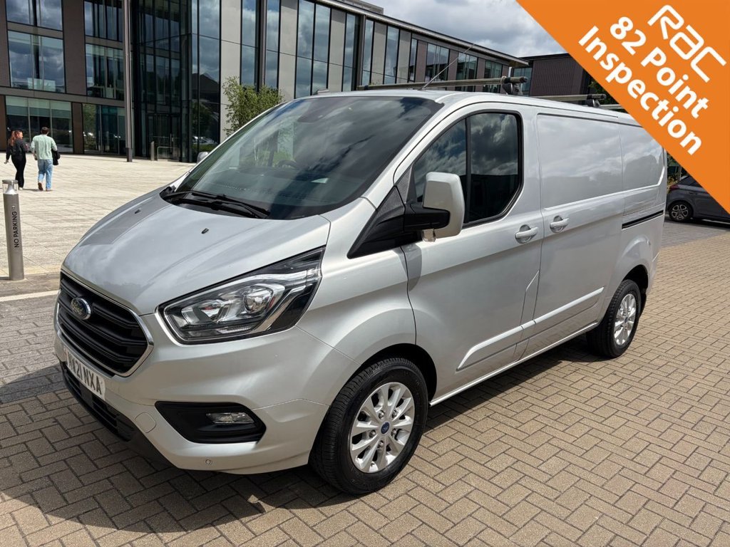 USED 2021 21 FORD TRANSIT CUSTOM 280 LIMITED 2.0EcoBlue EU6 S/S L1 H1 130ps *AIRCON*SENSORS*ALLOYS*E/PACK*WET BELT CHANGED* LIMITED-L1H1-EU6-A/C-PDC