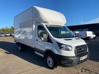 USED 2023 73 FORD TRANSIT 2.0 TDCI T350 LEADER ECOBLUE L3 LUTON LWB BOX TAIL LIFT VAN RWD. EURO 6 ULEZ. FINANCE. PX. 1 OWNER. L3 LUTON TAIL LIFT. FORD WARRANTY. FINANCE.