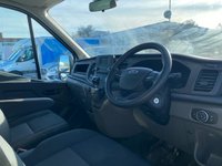 USED 2023 73 FORD TRANSIT 2.0 TDCI T350 LEADER ECOBLUE L3 LUTON LWB BOX TAIL LIFT VAN RWD. EURO 6 ULEZ. FINANCE. PX. 1 OWNER. L3 LUTON TAIL LIFT. FORD WARRANTY. FINANCE.