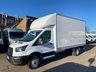 USED 2023 73 FORD TRANSIT 2.0 TDCI T350 LEADER ECOBLUE L3 LUTON LWB BOX TAIL LIFT VAN RWD. EURO 6 ULEZ. FINANCE. PX. 1 OWNER. L3 LUTON TAIL LIFT. FORD WARRANTY. FINANCE.