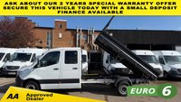 USED 2020 20 MERCEDES-BENZ SPRINTER 2.1 316 CDI L3 TIPPER DROPSIDE 160BHP. DOUBLE CREW CAB. 7 SEATER. LOW 82K MLS. TOW BAR. FINANCE. PX. TIPPER DROPSIDE. DOUBLE CAB. 7 SEATER. 82K MLS. FINANCE.