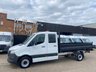 USED 2020 20 MERCEDES-BENZ SPRINTER 2.1 316 CDI L3 TIPPER DROPSIDE 160BHP. DOUBLE CREW CAB. 7 SEATER. LOW 82K MLS. TOW BAR. FINANCE. PX. TIPPER DROPSIDE. DOUBLE CAB. 7 SEATER. 82K MLS. FINANCE.