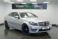USED 2015 65 MERCEDES-BENZ C CLASS 2.1 C250 CDI AMG Sport Edition G-Tronic+ Euro 5 (s/s) 2dr Sat Nav, Black Leather