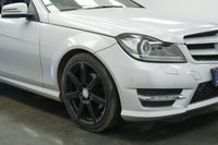 USED 2015 65 MERCEDES-BENZ C CLASS 2.1 C250 CDI AMG Sport Edition G-Tronic+ Euro 5 (s/s) 2dr Sat Nav, Black Leather