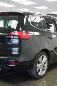 USED 2017 67 VAUXHALL ZAFIRA TOURER 1.4i Turbo SRi Nav Auto Euro 6 5dr 7 Seats, Black Leather