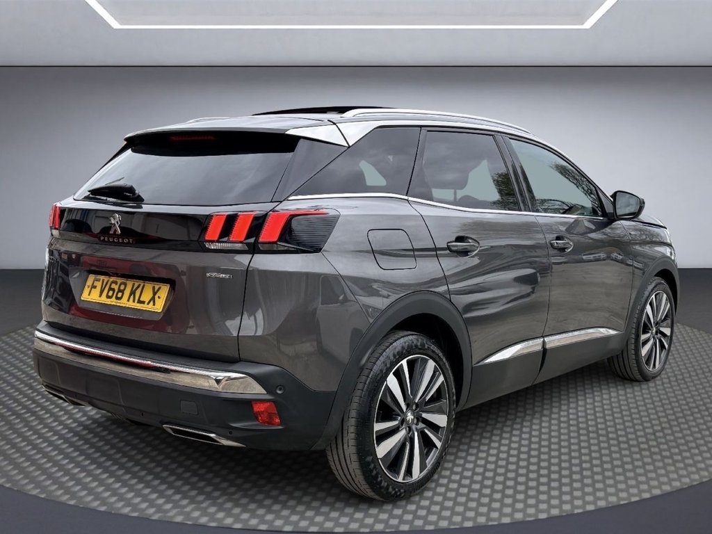 USED 2018 68 PEUGEOT 3008 1.6 PureTech GT Line Premium SUV 5dr Petrol EAT Euro 6 (s/s) (180 ps) PAN ROOF+R/CAMERA+APPLE CARPLAY