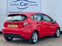 USED 2015 15 FORD FIESTA 1.25 Zetec Hatchback 5dr Petrol Manual Euro 5 (82 ps) www.suffolkcarcentre.co.uk - Located at Lowestoft