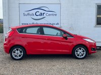 USED 2015 15 FORD FIESTA 1.25 Zetec Hatchback 5dr Petrol Manual Euro 5 (82 ps) www.suffolkcarcentre.co.uk - Located at Lowestoft