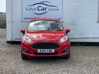 USED 2015 15 FORD FIESTA 1.25 Zetec Hatchback 5dr Petrol Manual Euro 5 (82 ps) www.suffolkcarcentre.co.uk - Located at Lowestoft